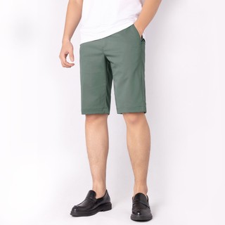 Quần Short Kaki Nam MENTORIS, Mềm Mại Cao Cấp, Cạp Khóa Kéo Kèm Đai, Trẻ Trung, Năng Động MKS201R