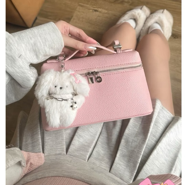 (Full-Box) Túi cốp da mềm TẶNG KÈM CHARM NGỰA phong cách Hàn Quốc