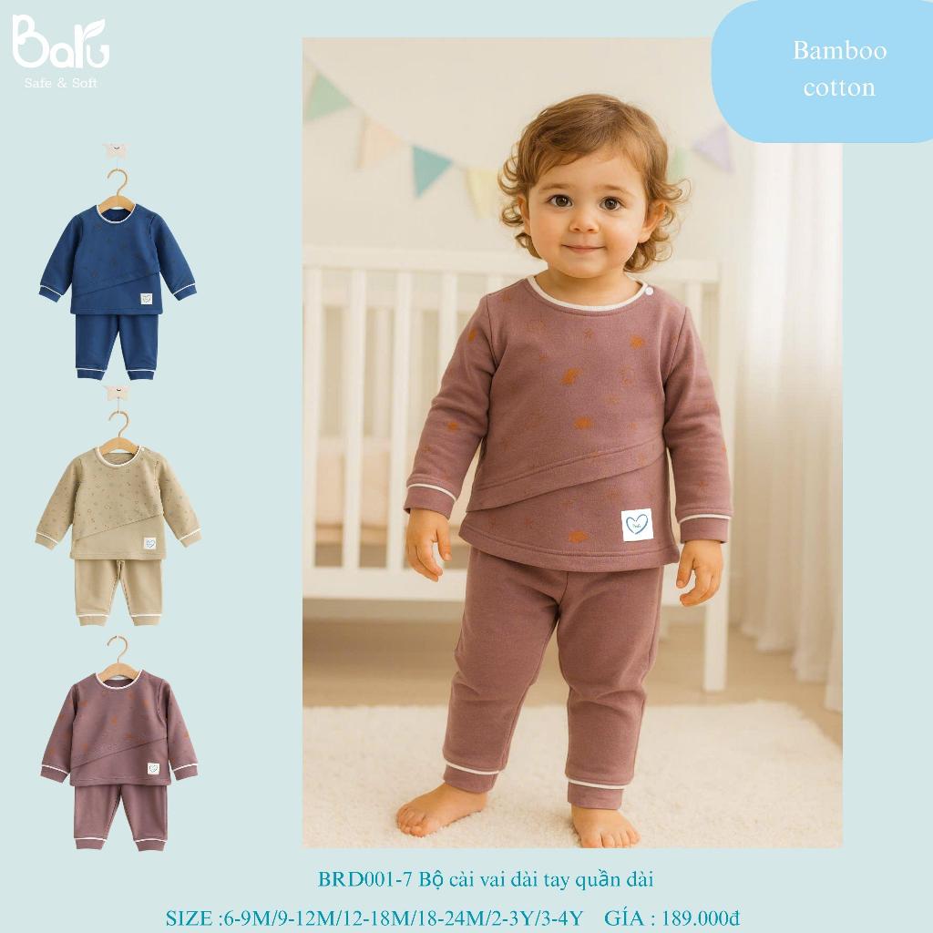 Bộ cài vai dài tay quần dài BRD001-7