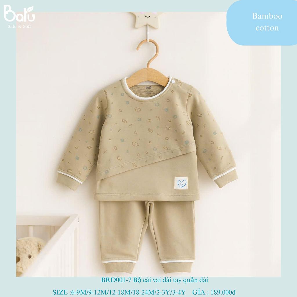Bộ cài vai dài tay quần dài BRD001-7