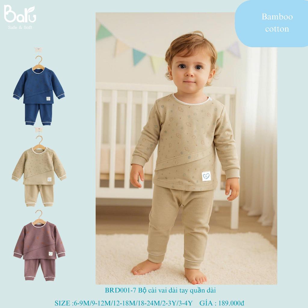 Bộ cài vai dài tay quần dài BRD001-7