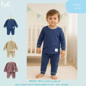 Bộ cài vai dài tay quần dài BRD001-7