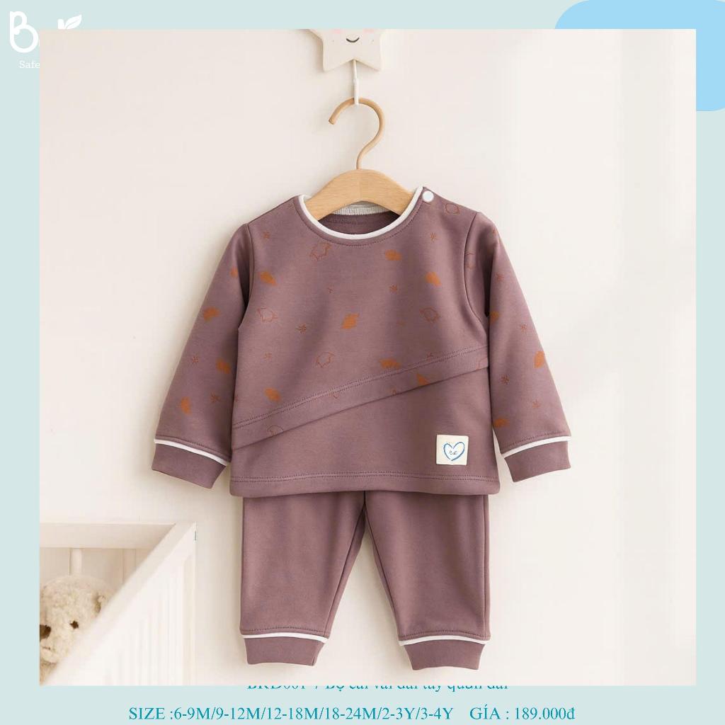 Bộ cài vai dài tay quần dài BRD001-7