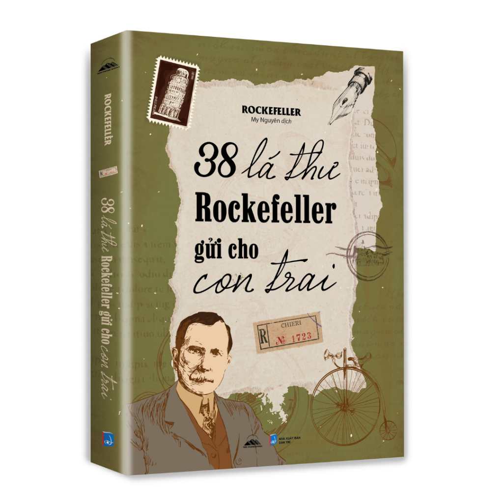 Sách - 38 Lá Thư Rockefeller Gửi Cho Con Trai - NXB Dân Trí