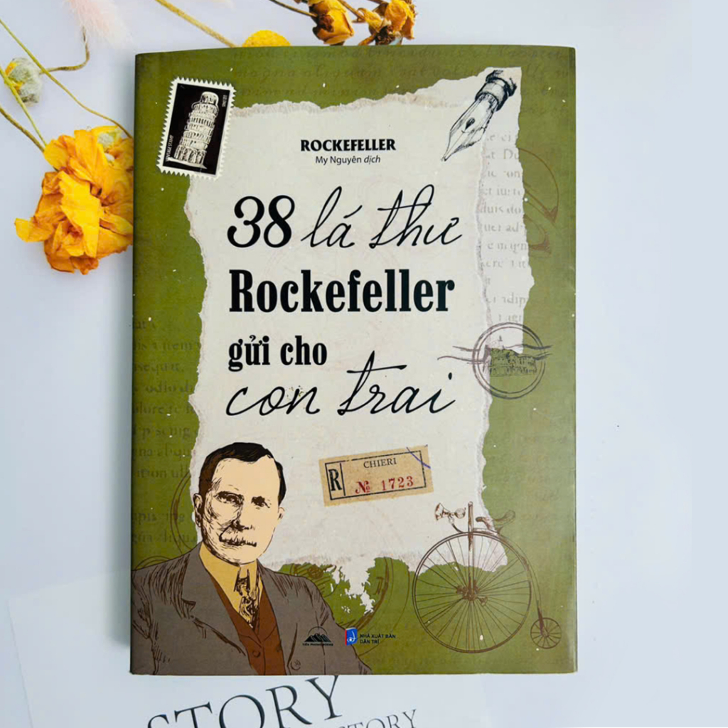 Sách - 38 Lá Thư Rockefeller Gửi Cho Con Trai - NXB Dân Trí