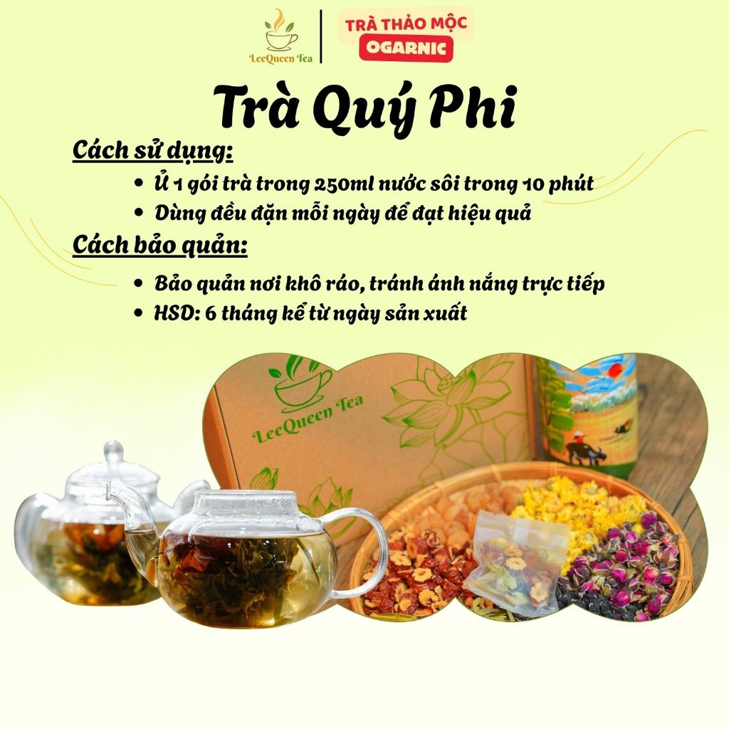 Chất lượng Sản Phẩm Trà Thảo Mộc Leequeen