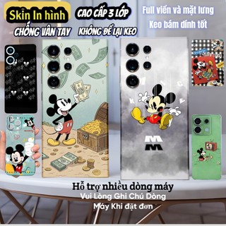 Miếng dán skin mặt lưng full viền cho điện thoại S25 Ultra S24 Ultra S23 S22 Ultra Fold 3 4 5 Flip3 Fold 4