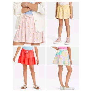 Chân váy thun có quần CatJack* bé gái size đại - dư xịn VNXK (4y -16y)