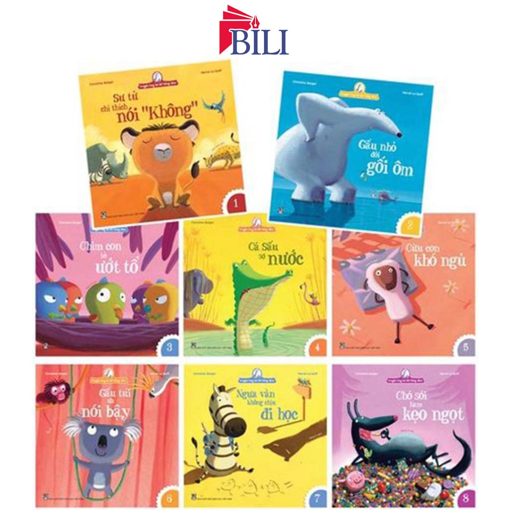 Bộ sách - Truyện Hay Bà Kể Hằng Đêm (8 Cuốn Lẻ) - Đọc cho bé trước giờ đi ngủ - Nhiều tác giả