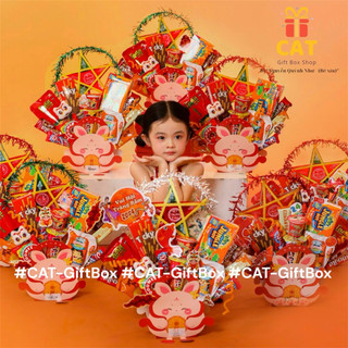 Set quà Trung thu nhỏ xinh cho các bé - quà liên hoan trung thu - hộp quà bánh kẹo Trung thu cho bé - quà tặng Trung thu