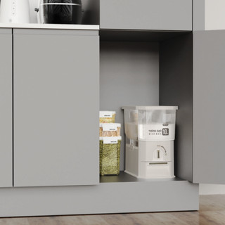 Thùng gạo Clear 10kg MATSU nhựa PP, chất liệu an toàn, thiết kế đo lường thông minh, ngăn ẩm mốc