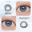 Kính áp tròng khoá ẩm 12H 1 Tháng Màu Xanh Navy Ánh Rêu CARASE, Lens cận BREEZE BLUE