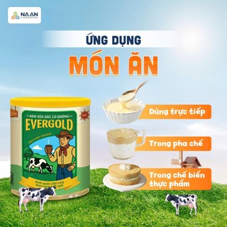 [Giá Tốt] Sữa Đặc Evergold 1KG Nhập Từ Malaysia Chuẩn Vị Ngọt Béo Ngậy Đậm Đà Hàng NgàyPha Chế Cà Phê Trà Sữa Làm Bánh