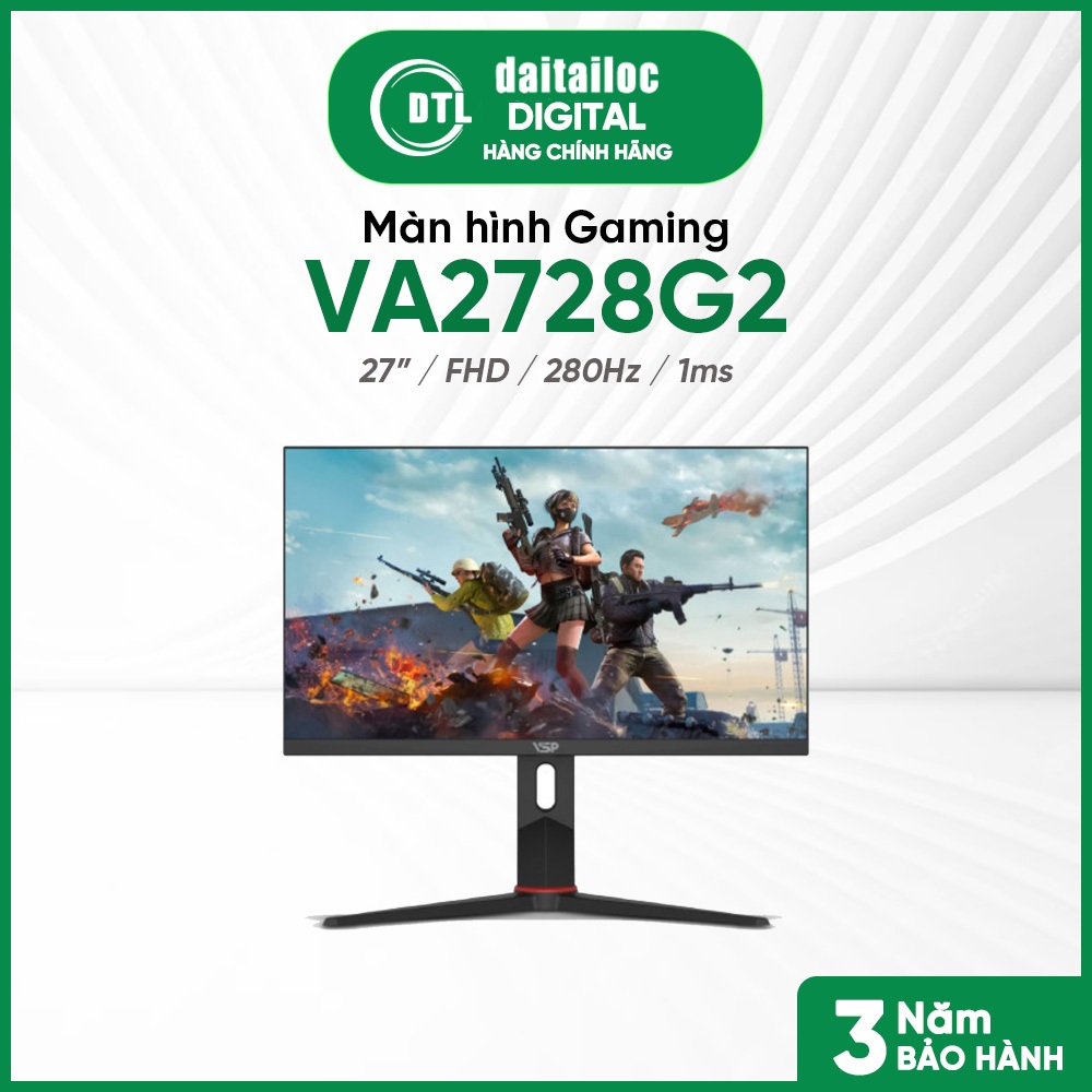 Màn Hình Gaming VSP VA2728G2 27inch VA FHD 280Hz 1ms HDMI DISPLAYPORT ...