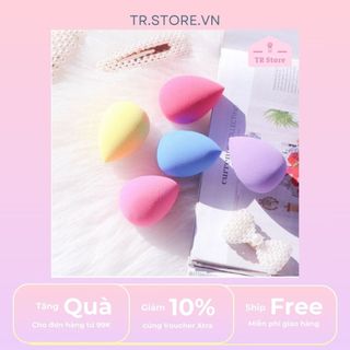 Mút trang điểm giá rẻ đồng giá tự chọn mẫu đánh nền, tán kem nền, cushion, phấn phủ