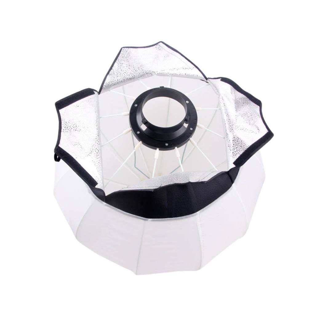 Chụp Softbox Cầu, Softbox Tổ Ong Tản Sáng Cho Đèn Studio, Đèn Trợ Sáng Ngàm Bowen