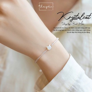 KrystalCAT - Vòng Tay Bạch Miêu -  Quà Tặng Mang Ý Nghĩa May Mắn Và Bình An