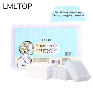 Bông Tẩy Trang LMLTOP-AEYE 222 Miếng/240 Miếng/1000 Miếng 100% Cotton Siêu Tiết Kiệm Dung Dịch - LMLTOP