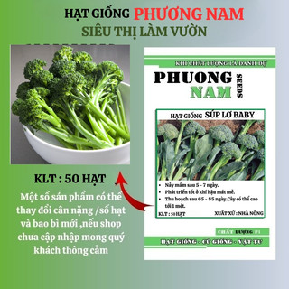 50 Hạt - Hạt Giống Súp Lơ Baby F1 Chịu Nhiệt Phương Nam