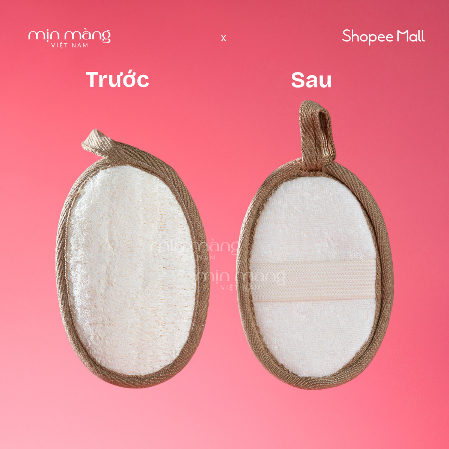 Bông Tắm Xơ Mướp Tẩy Tế Bào Da Chết, Siêu Sạch, Mịn Màng Từ Trái Mướp Vườn Tự Nhiên Thân Thiện | BigBuy360 - bigbuy360.vn