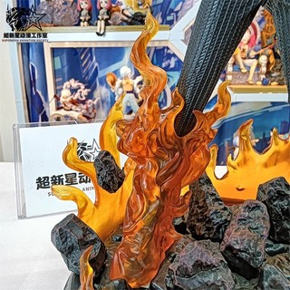 Tượng Sanji Hắc Cước One Piece GK Phát Sáng - Hiệu Ứng Lửa - Mẫu Dream 38cm - Quà Tặng Sưu Tầm
