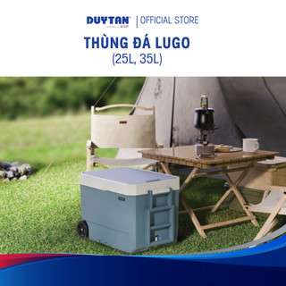Thùng đá giữ lạnh LUGO MATSU dung tích 25L - 35L Giữ lạnh 24h, bánh xe linh hoạt, quai xách tiện lợi