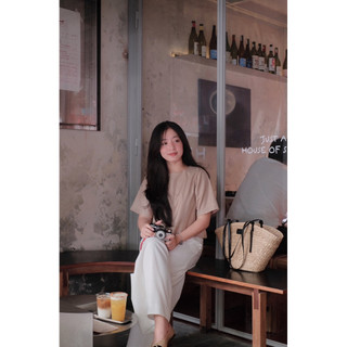 Jasmine top - Áo kaki form ngắn Ma Vie