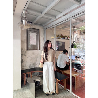 Quần linen lưng 4p form rộng Ma Vie