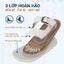 Dép nam CORVIN CORE BE (CT01BG) quai ngang đôi 1 khóa đế công thái học êm nhẹ thiết kế tối giản tôn dáng dễ phối đồ