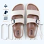 Dép nam CORVIN CORE BE (CT01BG) quai ngang đôi 1 khóa đế công thái học êm nhẹ thiết kế tối giản tôn dáng dễ phối đồ