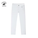 Quần khaki dài Nam Slim Fit Trắng Trơn Beverly Hills Polo Club - QKMSLW23V003 — ảnh 2