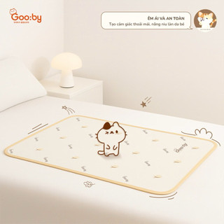 Chiếu Lót chống thấm Gooby kích thước 50x70cm siêu đẹp
