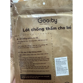 Chiếu Lót chống thấm Gooby kích thước 50x70cm siêu đẹp
