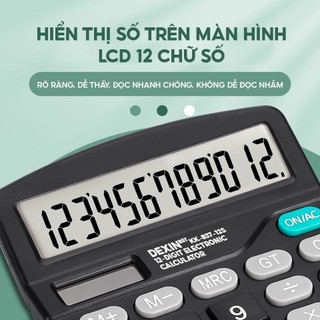 Máy Tính Điện Tử 12 Số Giá Rẻ – Dễ Dùng, Thích Hợp Cho Mọi Nhu Cầu Tính Toán