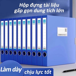 Hộp đựng tài liệu - Hồ Sơ Các Cỡ - Chất Liệu bền Đẹp,Dễ dàng Sắp Xếp - Tiện Lợi Dùng Trong Văn Phòng