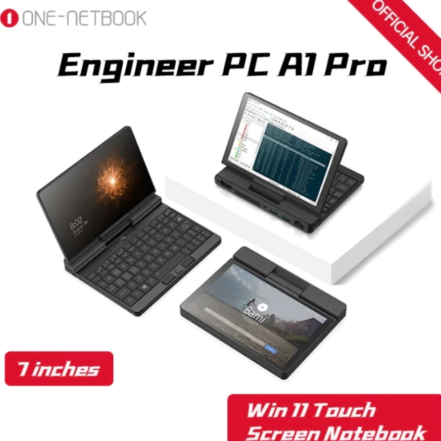 [Bỏ túi] Laptop pocket OneMix A1 Engineer cực kỳ nhỏ nhẹ có cổng LAN và RS 232 cho văn phòng và kỹ sư hiện trường 2nd