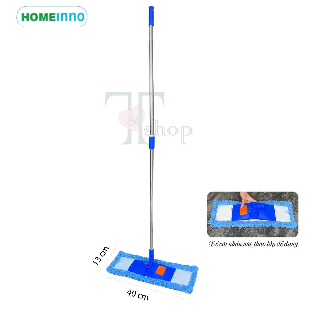 Tổng Hợp Các Cây Lau Bản Đế Nhựa KIỂU CÀI Homeinno Nhiều Size TẤM LAU SAN HÔ  40cm/ 45cm/ 60cm
