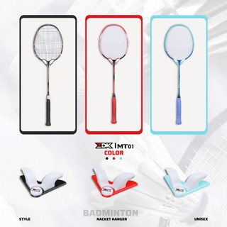 Móc Treo Vợt Cầu Lông ZDK MT01 3D Nhựa PETG Nguyên Sinh, Dán Tường Chắc Chắn, Treo Vợt Gọn Gàng