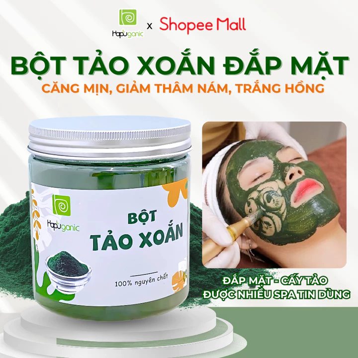 Acne Face Mask Spirulina Hapuganic – 300 g