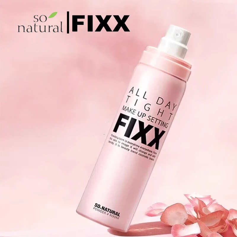 Xịt Khóa Makeup Fixx So Natural Từng Loại Da AllDay Tight - Real Matte - Water Glow Makeup 75ML