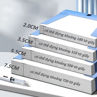 File Kẹp Lưu Trữ Tài Liệu A4 Dung Lượng Lớn, Chất Liệu Bền, Giữ Hồ Sơ Ngăn Nắp, An Toàn Và Dễ Tìm Kiếm