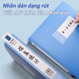 File Kẹp Lưu Trữ Tài Liệu A4 Dung Lượng Lớn, Chất Liệu Bền, Giữ Hồ Sơ Ngăn Nắp, An Toàn Và Dễ Tìm Kiếm