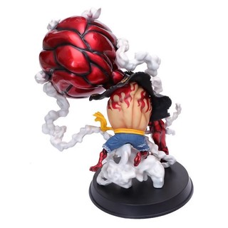 Tượng One Piece Luffy Gear 4 - Đường Kính Vua Khỉ Kong Gun - Mô Hình Cao Cấp - Quà Tặng Fan