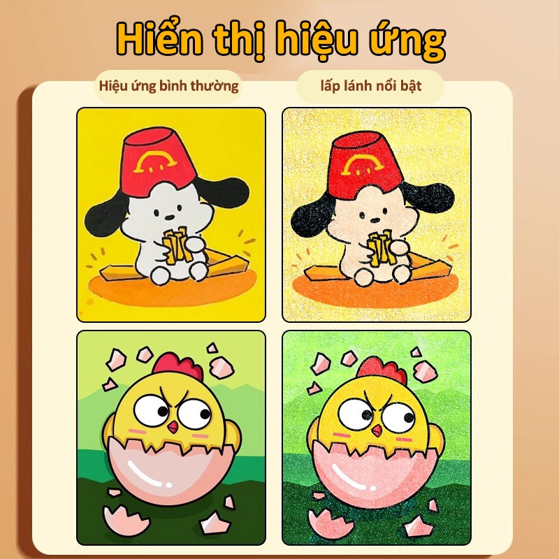 Bút Flash Lấp Lánh Hai Đầu Hai Màu, Mực Nhũ Glitter Sáng Đẹp, Đánh Dấu Nội Dung Học Tập Và Trang Trí Thủ Công