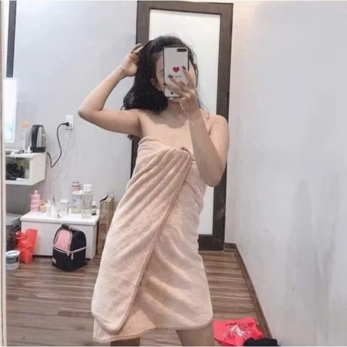 Khăn Tắm Lông Cừu Siêu Mềm Mịn Thấm Nước Cực Nhanh
