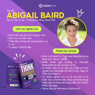 Sách - Textbook Tâm Lý Học: Think Psychology - Abigail Baird