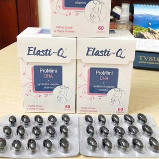 Elasti-Q ProMimi DHA – Cung Cấp DHA, Vitamin Và Khoáng Chất Toàn Diện Giúp Mẹ Bầu Khỏe, Thai Nhi Phát Triển Toàn Diện