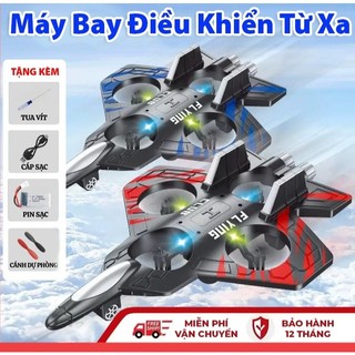 Máy Bay Đồ Chơi Điều Khiển Từ Xa 4 Cánh, Bay Cao 120m, Chất Liệu EPP Nhẹ Bền, Phản Lực Mạnh Mẽ Dễ Điều Khiển
