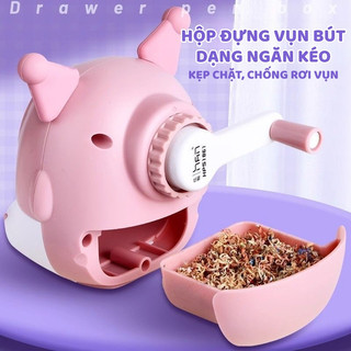 Gọt Bút Chì Tự Động Cầm Tay - Thiết kế An Toàn , Nét Gọt Sắc Đều - Phù Hợp Cho Bé