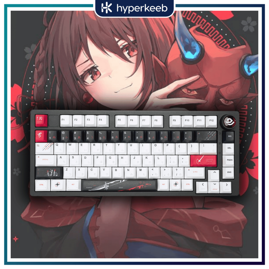 Keycap Anime Yuki Aim, Nhựa PBT Dày 1,5mm Cao Cấp, Cherry Profile, In Dye-Sub Cao Cấp cho Wooting | BigBuy360 - bigbuy360.vn